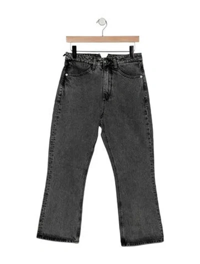 Pre-owned Sprwmn High-rise Flared Jeans W/ Tags In Gray