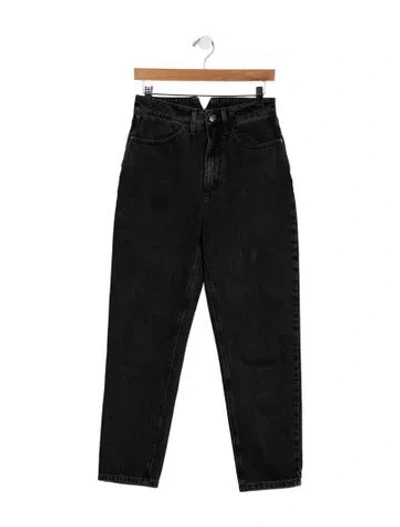 Pre-owned Sprwmn High-rise Straight Leg Jeans In Blue