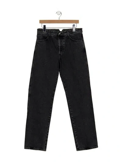 Pre-owned Sprwmn High-rise Straight Leg Jeans W/ Tags In Black