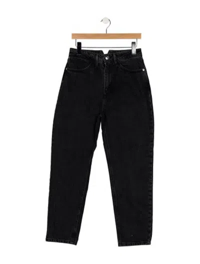 Pre-owned Sprwmn High-rise Straight Leg Jeans W/ Tags In Black