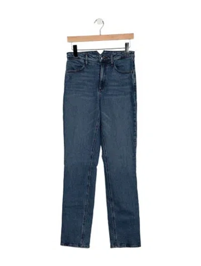 Pre-owned Sprwmn High-rise Straight Leg Jeans W/ Tags In Blue