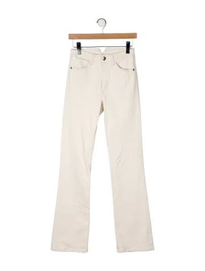 Pre-owned Sprwmn High-rise Wide Leg Jeans In Neutral