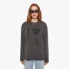 Sprwmn I Love La Sweatshirt Vintage In Black, Size Large In Black