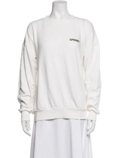 Pre-owned Sprwmn Jacket In White