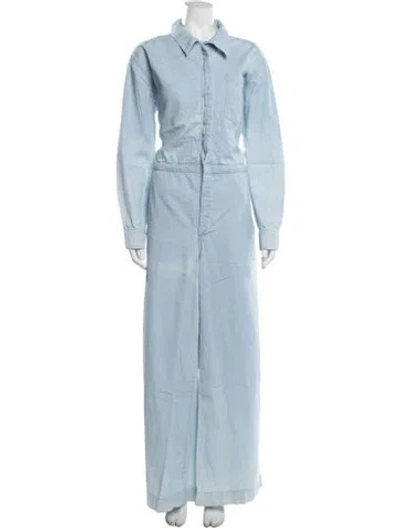 Pre-owned Sprwmn Jumpsuit In Blue