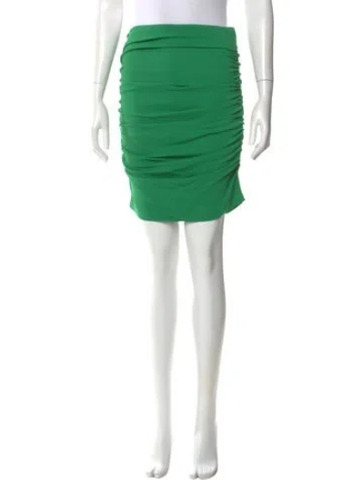 Pre-owned Sprwmn Knee-length Skirt In Green