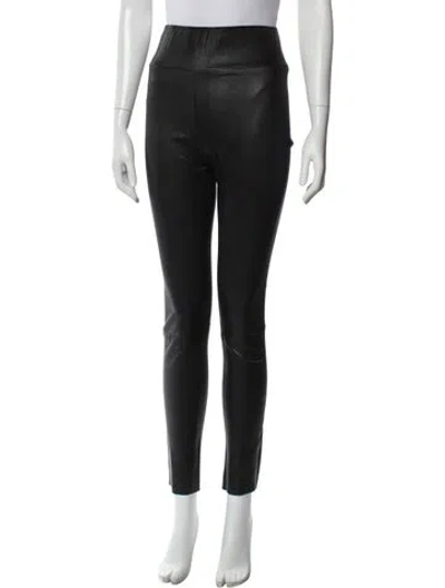 Pre-owned Sprwmn Lamb Leather Skinny Leg Pants In Multi