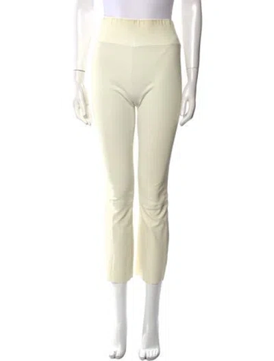 Pre-owned Sprwmn Lamb Leather Straight Leg Pants In Neutral