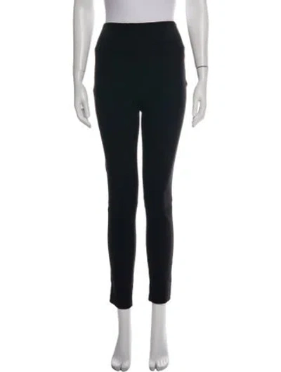 Pre-owned Sprwmn Lamb Leather Straight Leg Pants W/ Tags In Black