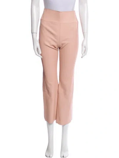 Pre-owned Sprwmn Lamb Leather Wide Leg Pants In Pink