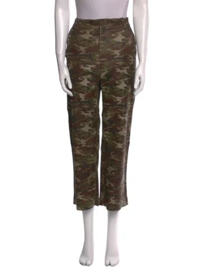 Pre-owned Sprwmn Lamb Leather Wide Leg Pants In Purple