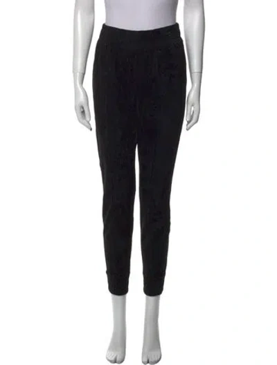 Pre-owned Sprwmn Lambskin Skinny Leg Pants In Black