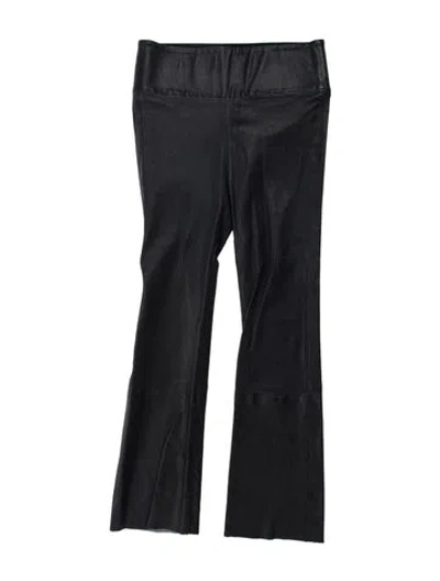 Pre-owned Sprwmn Leather Skinny Leg Pants In Blue