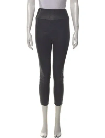 Pre-owned Sprwmn Leather Skinny Leg Pants In Blue