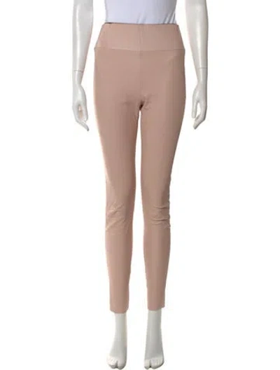 Pre-owned Sprwmn Leather Skinny Leg Pants In Neutral