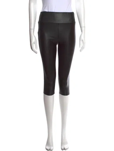 Pre-owned Sprwmn Leather Skinny Leg Pants W/ Tags In Black