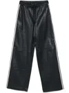 Sprwmn Leather Trousers In Blau