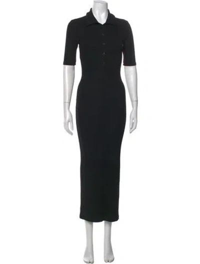 Pre-owned Sprwmn Long Dress In Black