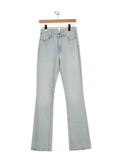 Pre-owned Sprwmn Low-rise Straight Leg Jeans In Blue