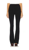 Sprwmn Micro Flare Pant In Black