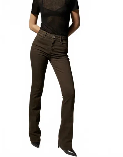 Sprwmn Micro Flare Denim Jeans In Tallulah In Multi