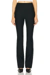 Sprwmn Micro Flare Pant In Black
