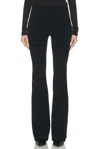 Sprwmn Micro Flare Pant In Black