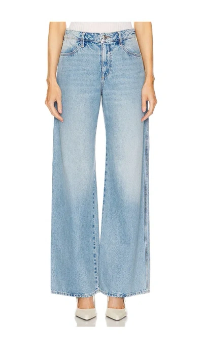 Sprwmn Mid Rise Wide Leg Jeans In Paradis