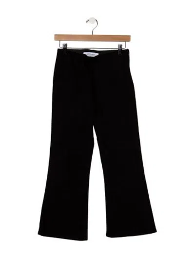 Pre-owned Sprwmn Mid-rise Flared Jeans In Black