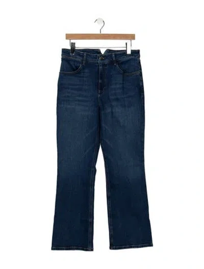 Pre-owned Sprwmn Mid-rise Flared Jeans W/ Tags In Blue