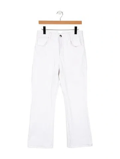 Pre-owned Sprwmn Mid-rise Straight Leg Jeans In Blue