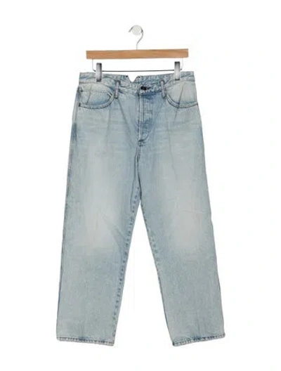 Pre-owned Sprwmn Mid-rise Straight Leg Jeans W/ Tags In Blue