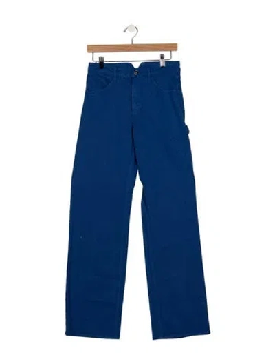 Pre-owned Sprwmn Mid-rise Straight Leg Jeans W/ Tags In Blue