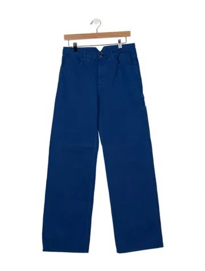Pre-owned Sprwmn Mid-rise Wide Leg Jeans W/ Tags In Blue
