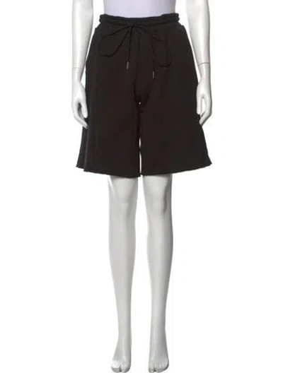 Pre-owned Sprwmn Mini Shorts In Black