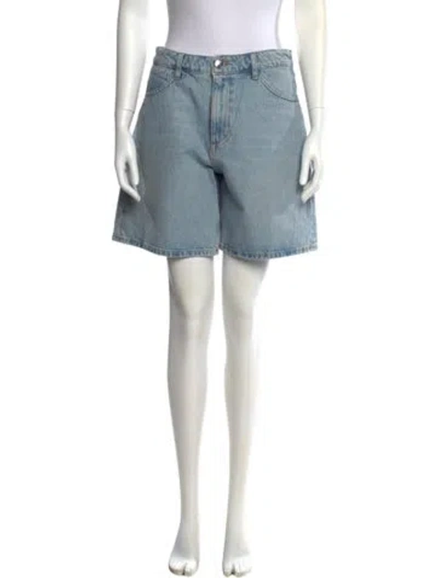 Pre-owned Sprwmn Mini Shorts In Blue