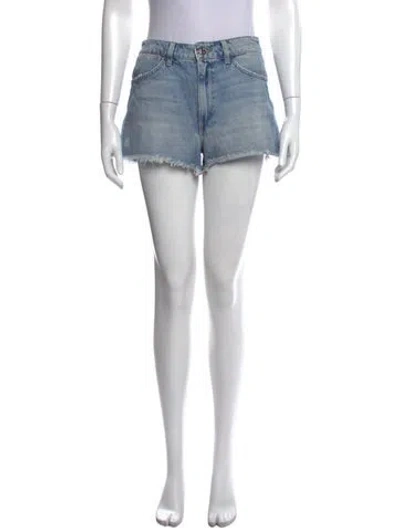 Pre-owned Sprwmn Mini Shorts In Blue