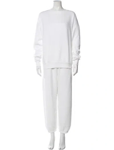Pre-owned Sprwmn Pant Set In White
