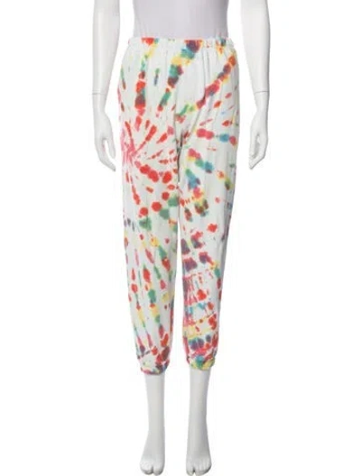 Pre-owned Sprwmn Printed Sweatpants In Orange