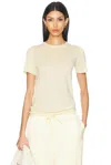 Sprwmn Relaxed T-shirt In Butter