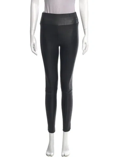 Pre-owned Sprwmn Skinny Leg Pants In Black