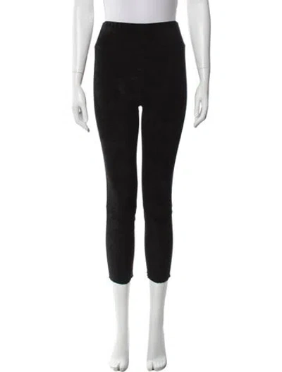 Pre-owned Sprwmn Skinny Leg Pants In Black