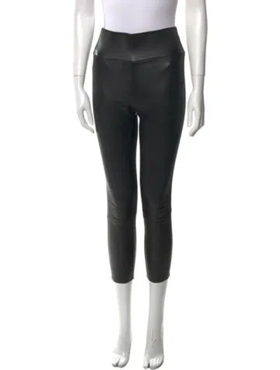 Pre-owned Sprwmn Skinny Leg Pants In Black
