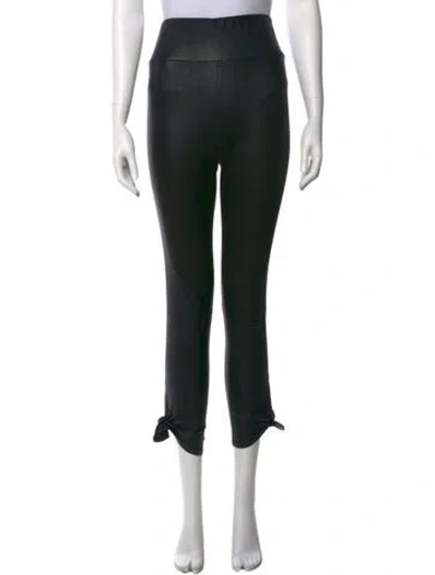 Pre-owned Sprwmn Skinny Leg Pants In Black