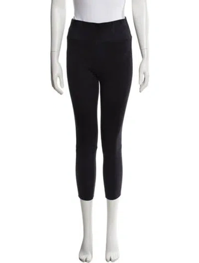 Pre-owned Sprwmn Skinny Leg Pants In Black