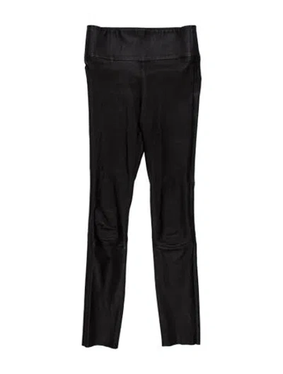 Pre-owned Sprwmn Skinny Leg Pants In Black
