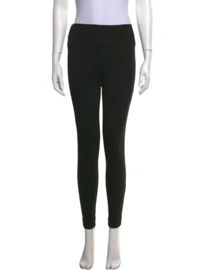 Pre-owned Sprwmn Skinny Leg Pants In Black
