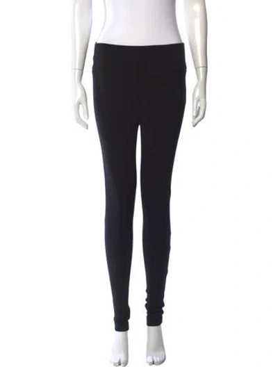 Pre-owned Sprwmn Skinny Leg Pants In Black
