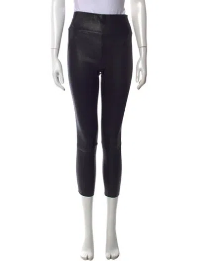 Pre-owned Sprwmn Skinny Leg Pants In Black