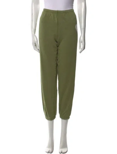 Pre-owned Sprwmn Skinny Leg Pants In Green